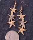 Dangling Starfish Earrings