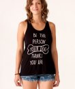Be The Person Your Dog Thinks You Are Tank Top by Bear Dance