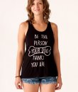 Be The Person Your Dog Thinks You Are Tank Top by Bear Dance