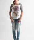 Grateful Dead 1982 Tour Raglan by Junk Food