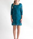 Three Quarter Sleeve Lace Dress by Win Win