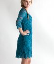 Three Quarter Sleeve Lace Dress by Win Win