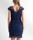 Beaded Lace Trim Dress by NikiBiki