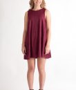 Suede Shift Dress by She and Sky