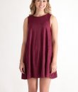 Suede Shift Dress by She and Sky