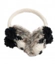 Patches The Panda Earmuffs by Delux Knitwits