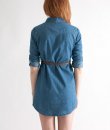Chambray Shirt Dress by Timing