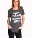 Hair's Messy Shirt Tail Hem Tee by Junk Food