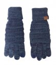 Two Tone Smart Tip Gloves by C.C.