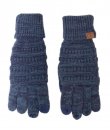 Two Tone Smart Tip Gloves by C.C.