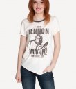 John Lennon Imagine Raglan by Junk Food