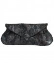 Material Girl Snakeskin Clutch by Urban Expressions