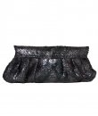 Material Girl Snakeskin Clutch by Urban Expressions