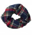 Plaid Infinity Scarf