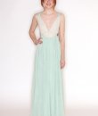 Crochet Top Maxi Dress by Hommage