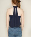 Keyhole Crop Top by Zenana