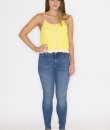 Lace Overlay Top by Machine Jeans