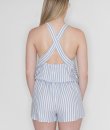 Striped Criss-Cross Romper