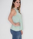 Sage Cutout Tank by Cherish