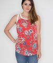 Floral Cutout Tank by Cherish