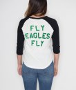 Philadelphia Eagles Raglan by Junk Food