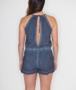 Keyhole Denim Romper by Very J