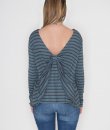 Bow Back Striped Top by Cherish