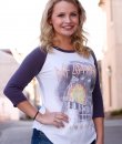 Def Leppard Pyromania Raglan by Junk Food