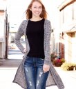 Maxi Cardigan With Pockets by Timing