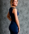 Sleeveless Dress With Rhinestone Shoulder Detail by Ya Los Angeles