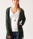 Open Lace Knit Cardigan by Umgee USA