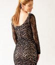 Zebra Lace Overlay Dress by NikiBiki