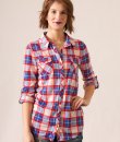 Red And Blue Plaid Button Down by Passport