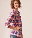 Red And Blue Plaid Button Down by Passport