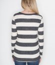 Striped V-Neck Pullover by Cherish