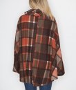 Plaid Poncho by Cherish