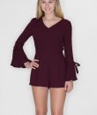 Bell Sleeve Romper by She and Sky