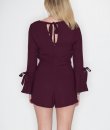 Bell Sleeve Romper by She and Sky