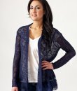 Open Lace Knit Cardigan by Umgee USA