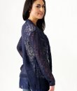 Open Lace Knit Cardigan by Umgee USA