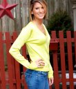 Luxe V-Neck Sweater by Wow Couture