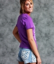Lace Accent Shorts by Dani