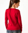 Luxe V-Neck Sweater by Wow Couture