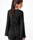 Bell Sleeve Romper by Hommage