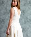 Sleeveless Flared Dress With Seam Detailing by Ya Los Angeles