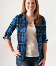 Blue And Yellow Plaid Button Down by Win Win