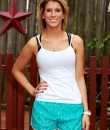 Lace Overlay Shorts by TCEC