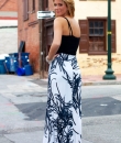 Black and White Maxi Skirt by Diosa