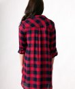 Plaid Shirt Dress by Re-Order