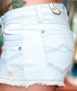 Fade Denim Shorts by H & G